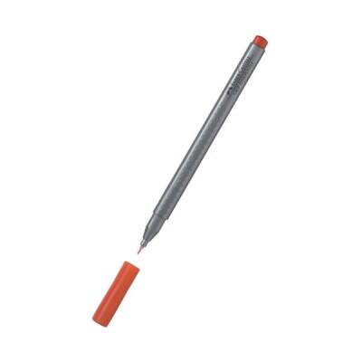 Faber Castell Grip Finepen İnce Uçlu Kalem 0.4 mm Turuncu - 1