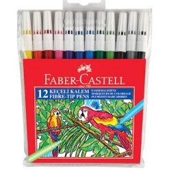 Faber Castell Keçeli Kalem 12 Renk - 1