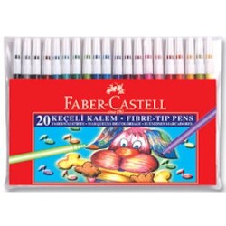 Faber Castell Keçeli Kalem 20 Renk - 1