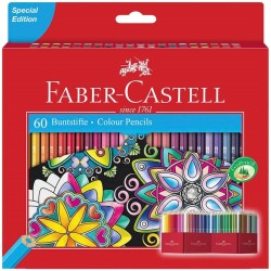 Faber Castell Kuru Boya Kalemi 60 Renk - 1