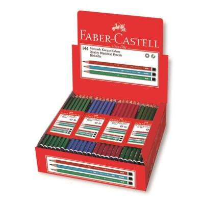 Faber Castell Mercanlı Kurşun Kalem 144 Adet - 1