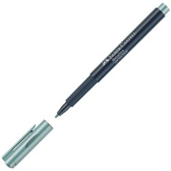 Faber Castell Metalik Permanent Kalem Buz Mavisi - 1