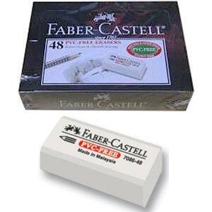 Faber Castell Mini Beyaz Silgi 48'li Kutu - 1