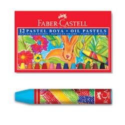 Faber Castell Pastel Boya 12 Renk Karton Kutu - 1