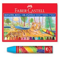 Faber Castell Pastel Boya 18 Renk Karton Kutu - 1