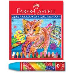 Faber Castell Pastel Boya 24 Renk Karton Kutu - 1