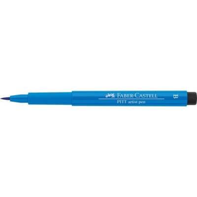 Faber Castell Pitt Artist Pen Çizim Kalemi Fırça Uçlu 110 Phthalo Blue - 1