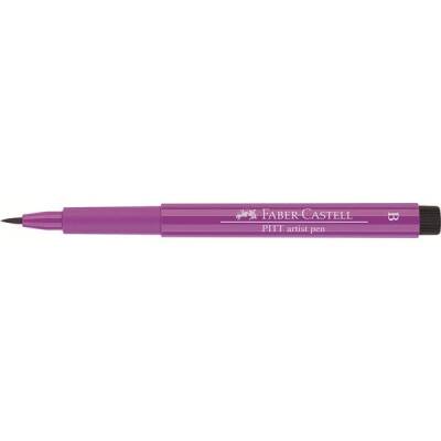 Faber Castell Pitt Artist Pen Çizim Kalemi Fırça Uçlu 134***Crimson (Mor) - 1