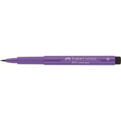 Faber Castell Pitt Artist Pen Çizim Kalemi Fırça Uçlu 136***Purple Violet (Mor Menekşe) - 1