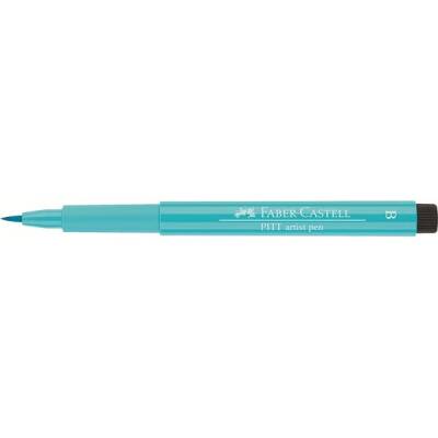 Faber Castell Pitt Artist Pen Çizim Kalemi Fırça Uçlu 154***Light Cobalt Turquoise (Kobalt Turkuvaz-Açık) - 1