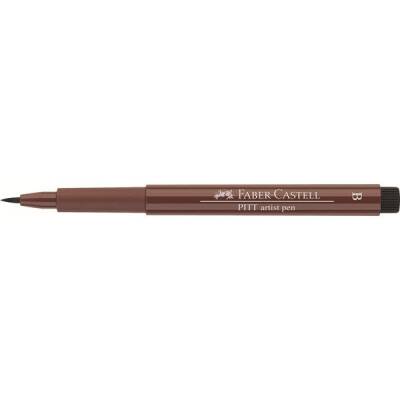 Faber Castell Pitt Artist Pen Çizim Kalemi Fırça Uçlu 169***Caput Mortuum - 1