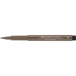 Faber Castell Pitt Artist Pen Çizim Kalemi Fırça Uçlu 177 Walnut Brown - 1