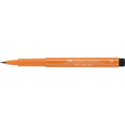 Faber Castell Pitt Artist Pen Çizim Kalemi Fırça Uçlu 186 Terracotta - 1