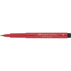 Faber Castell Pitt Artist Pen Çizim Kalemi Fırça Uçlu 219***Deep Scarlet Red (Derin Erguvan Kırmızısı) - 1