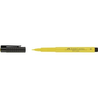 Faber Castell Pitt Artist Pen Çizim Kalemi Fırça Uçlu Neon*Yellow (Fosforlu Sarı) - 1