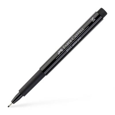 Faber Castell Pitt Artist Pen Çizim Kalemi M Uç 199 Black (Siyah) - 1