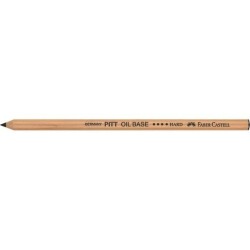 Faber Castell Pitt Monochrome Çizim Kalemi OIL BASE SİYAH HARD - 1