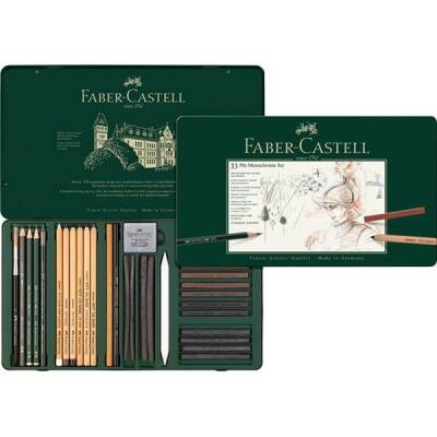 Faber Castell Pitt Monochrome Seti 33 Parça - 1