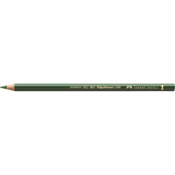 Faber Castell Polychromos Artist Kuru Boya Kalemi 167 Permanent Green Olive (Sabit Zeytin Yeşili) - 1