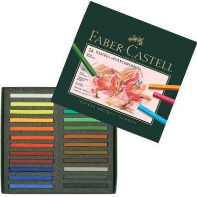Faber Castell Polychromos Pastel Boya 24 Renk - 1
