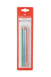 Faber Castell Sedef Kurşun Kalem 4'lü - 1