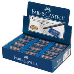 Faber Castell Sınav Silgisi Orta Boy 24'lü Kutu - 1