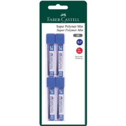 Faber Castell Super Fine Min Mekanik Kurşun Kalem Ucu 0.7 mm 2B 4 Adet - 1