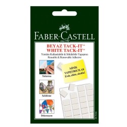 Faber Castell Tack-It Hamur Yapıştırıcı 50 gr. Beyaz - 1