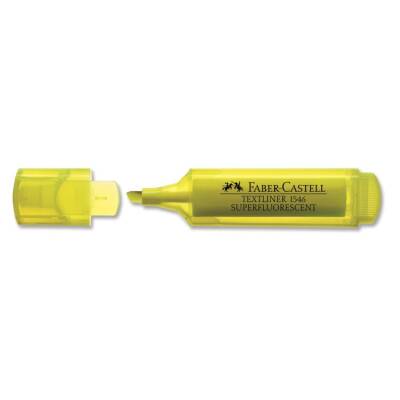 Faber Castell Textliner 1546 Fosforlu Kalem Sarı - 1