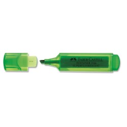 Faber Castell Textliner 1546 Fosforlu Kalem Yeşil - 1