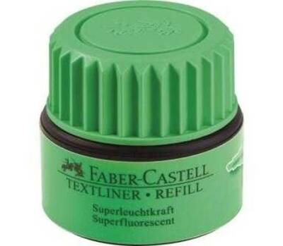 Faber Castell Textliner Refill Fosforlu Kalem Mürekkebi YEŞİL - 1