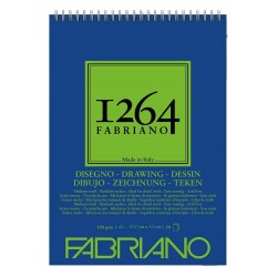 Fabriano 1264 Drawing Paper Çizim Defteri 180 gr A3 50 yp Üstten Spiralli - 1