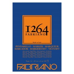 Fabriano 1264 Marker Paper Blok 70 gr A3 100 yp - 1
