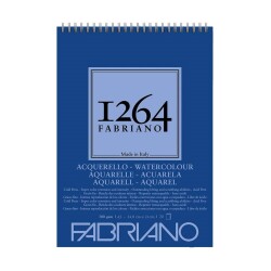 Fabriano 1264 Watercolour Suluboya Defteri 300 gr A5 20 yp Üstten Spiralli - 1