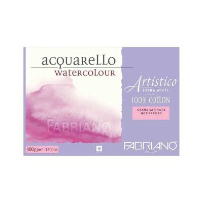 Fabriano Artistico Extra White Suluboya Blok 300 gr. 26x36 cm. 20 yp. Sıcak Basım - 1