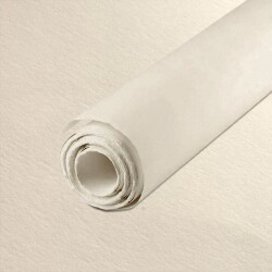 Fabriano Artistico Traditional White %100 Cotton Çok Amaçlı Kağıt 300 gr. 1,4x10 metre Rulo Sıcak Basım - 1