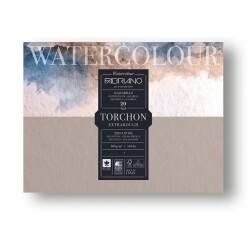 Fabriano Watercolour Studio Torchon Geniş Dokulu Suluboya Blok 270 gr. 30,5x45,5 cm. 20 yp. - 1