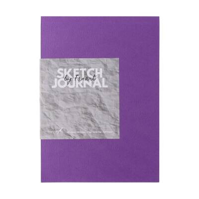 Fanart Sketch Journal A5 Ivory Kağıt Mor Kapak 110gr 60yp - 1