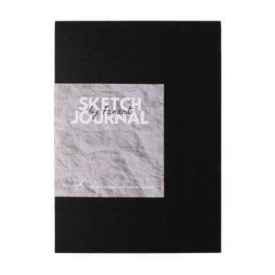 Fanart Sketch Journal A5 Ivory Kağıt Siyah Kapak 110gr 60yp - 1