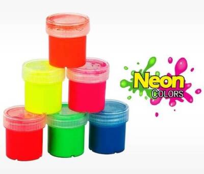 Fatih Neon Guaj Boya 6 Renk x 25 ml. - 1