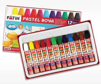 Fatih Pastel Boya 12 Renk King Size - 1