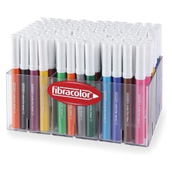 Fibracolor Colorito Maxi Kalın Keçeli Kalem 144'lü Sınıf Seti - 1