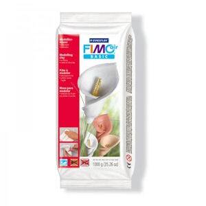 Fimo Air Basic Hava İle Kuruyan Modelleme Kili 1000 gr. BEYAZ - 1