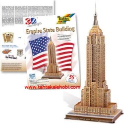 Folia 3D Maket Puzzle Empire State Building 55 Parça - 1