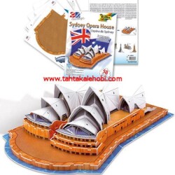 Folia 3D Maket Puzzle Opera House / Sydney 58 Parça - 1