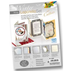 Folia Leporello Set Akordiyon Kart Yapım Seti - Kış - 1