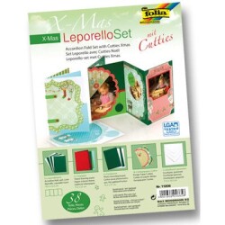 Folia Leporello Set Akordiyon Kart Yapım Seti - Yeni Yıl - 1