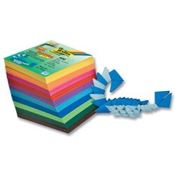 Folia Origami Kağıdı Mini 5x5 cm. 10 Renk 500 Adet - 1