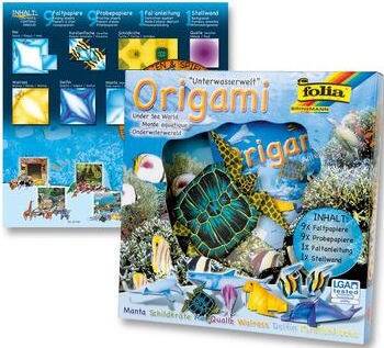 Folia Origami Seti Under Sea World (Su Altı Dünyası) - 1