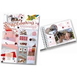 Folia Scrapbooking Decoration Set - Aşk - 1